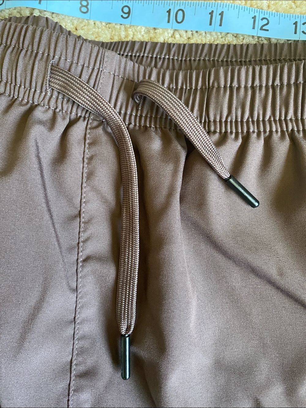 Women’s Casual Drawstring Cargo Shorts - lilac - Picture 5 of 11
